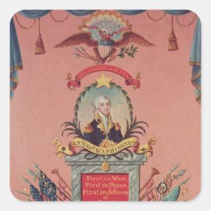 In Praise of George Washington Square Sticker