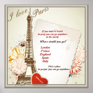 In Prayer You Can Go Anywhere Poster