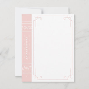 In Print Stationery - Bubblegum Card