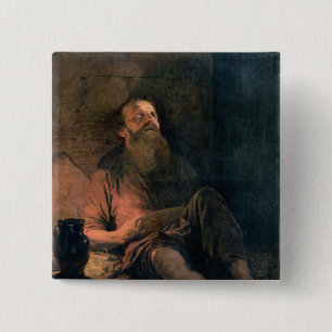 In Prison 15 Cm Square Badge