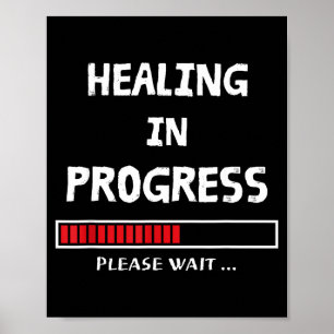 In Progress Loading Funny Sarcastic Sarcasm Quote Poster