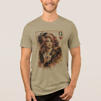 in Queen of Heart we Trust Tri-Blend Shirt