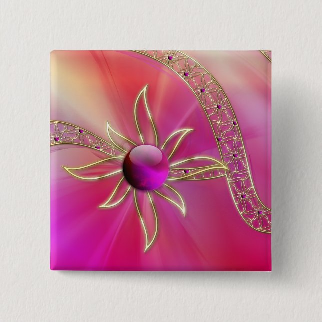 In Radiant Splendour Button (Front)