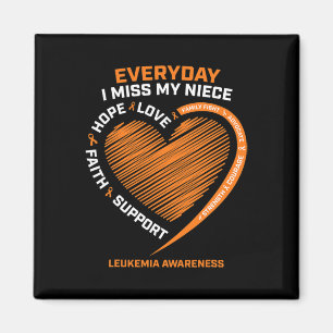 In Remembrance Loving Memory Of My Niece Leukaemia Magnet