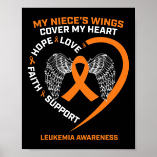 In Remembrance Of My Niece Loving Memory Leukaemia Poster