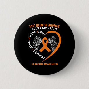 In Remembrance Of My Son Loving Memory Leukemia Aw 6 Cm Round Badge