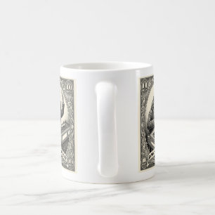 In Rock We Trust 100 Rocks Franklin Keyboardist Coffee Mug