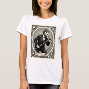 In Rock We Trust 5 Rocks Lincoln Singer T-Shirt