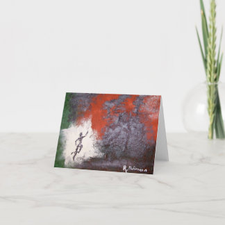 In Route Blank Notecard