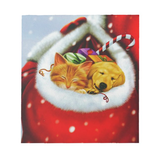 In Santa's Sack Notepad (Front)