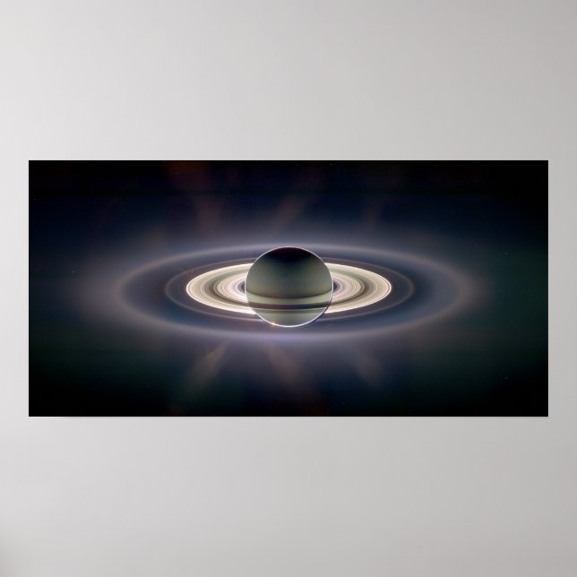 In Saturn's Shadow Enhanced Poster (Front)