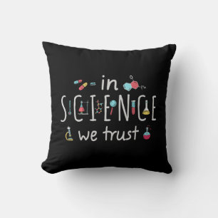 In Science we trust Cushion