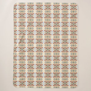 In Search of Blossom Gold.1 Sherpa Blanket