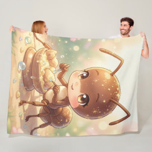 In Search of Blossom Gold.9 Fleece Blanket