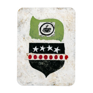 In Search Of Coffee Refrigerator Magnet