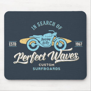 In Search Of Perfect Waves Poster Mouse Pad
