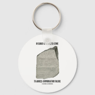 In Search Of Rosetta Stone Address Communication Key Ring