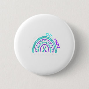 In Sep Wear Teal And Purple Suicide Prevention Awa 6 Cm Round Badge