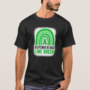 In September We Wear Lime Green Rainbow Lymphoma A T-Shirt
