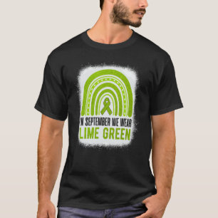 In September We Wear Lime Green Rainbow Lymphoma A T-Shirt