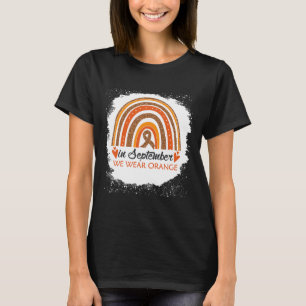 In September We Wear Orange Bleached Rainbow Leuke T-Shirt