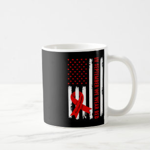 In September We Wear Red for Blood Cancer Awarenes Coffee Mug