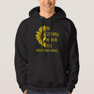 In September Wear Gold CCA Suppor Hoodie