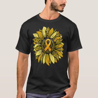 In September Wear Gold Childhood Cancer Awareness  T-Shirt