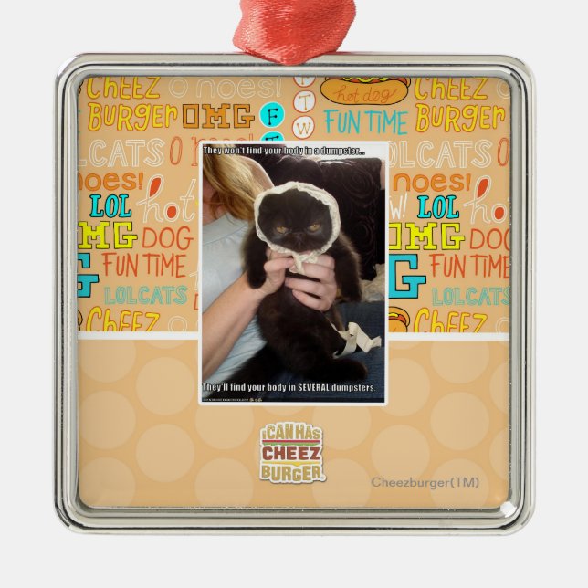 In Several Dumpsters Metal Tree Decoration (Front)