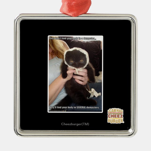 In Several Dumpsters Metal Tree Decoration (Front)