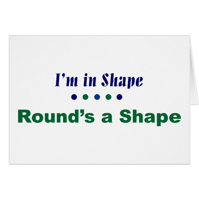 In shape (Front Horizontal)