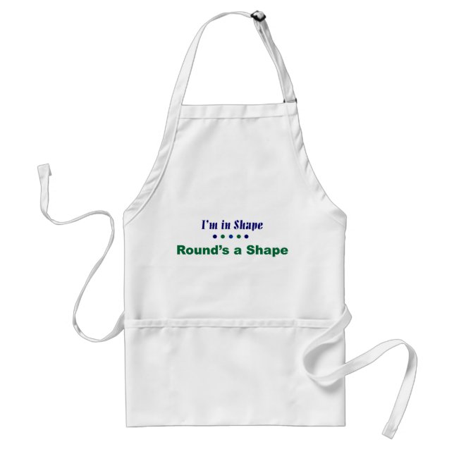 In shape standard apron (Front)