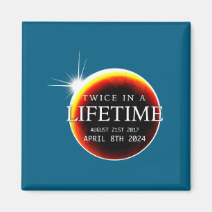 In Shirt Solar Eclipse 04 08 24 Magnet