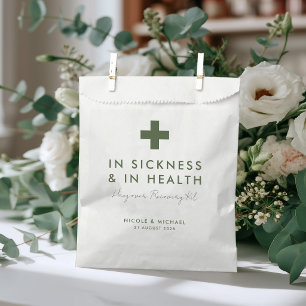 In Sickness & In Health Hangover Recovery Kit Favour Bag