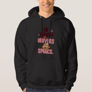 In Silence the Universe Speaks – Funny Zombie Hoodie