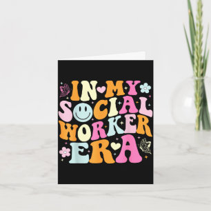 In social worker era cute social worker graduation card