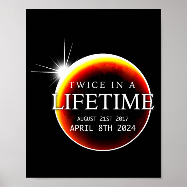 In Solar Eclipse 04 08 24 Poster (Front)