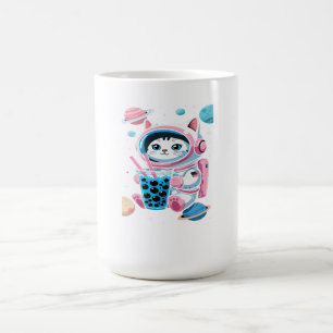 In Space Astronaut Anime Girl T-Shirt – Cute Crop Coffee Mug