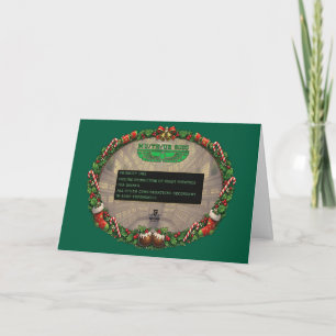 In Space, Everyone Can Hear you Cheer! Card