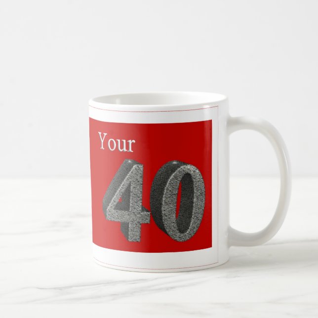 In stone 40 coffee mug (Right)