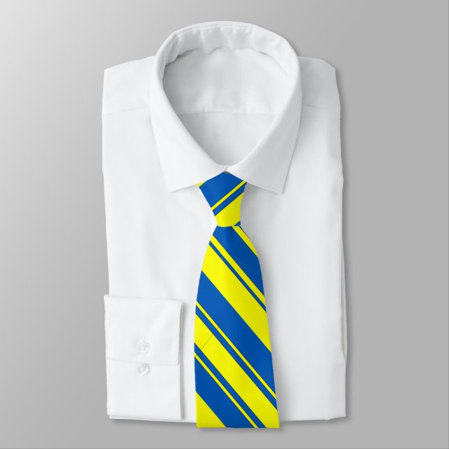 In Support of Ukraine Neck Tie (Tied)