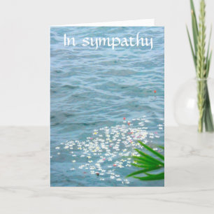 In Sympathy Verse Card
