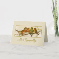 In Sympathy Vintage birds