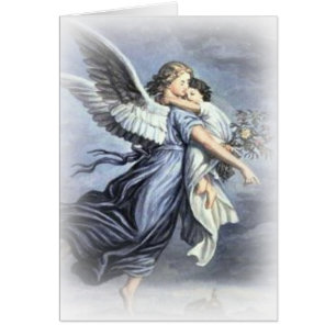 In the arms of an Angel Card