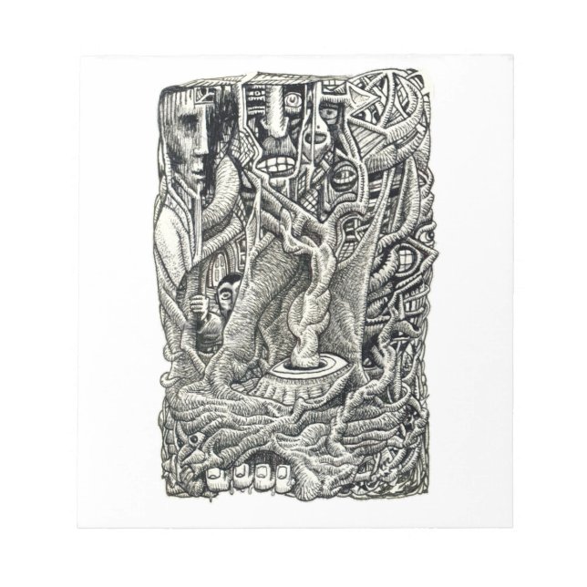 In the Basement Notepad (Front)