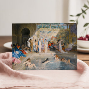 In the Baths A. L. Prévost Card