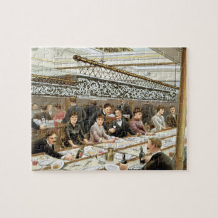 In the Bay, Dinner Time - A Western Ocean Swell, f Jigsaw Puzzle