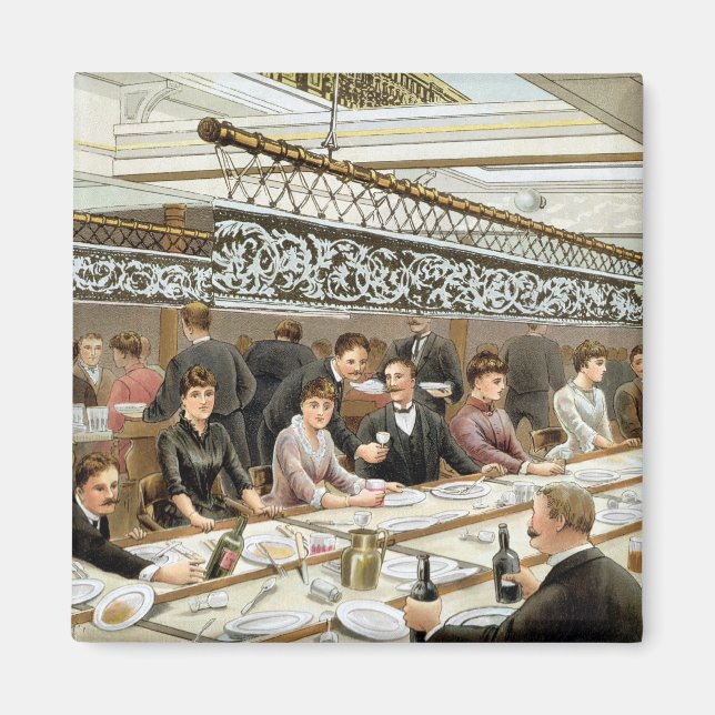 In the Bay, Dinner Time - A Western Ocean Swell, f Magnet (Front)