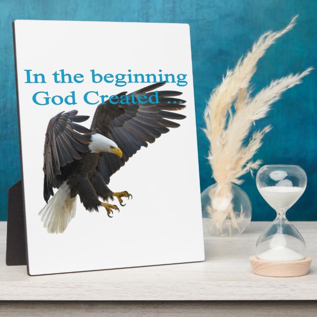 In the Beginning Plaque (Side)