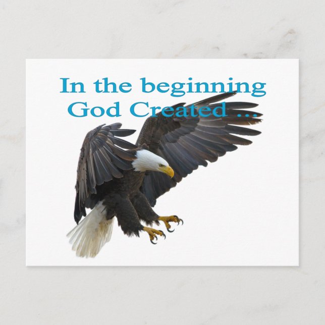 In the Beginning Postcard (Front)
